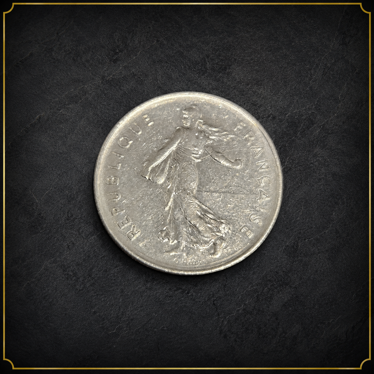 1987 France 5 Francs Coin – La Semeuse (The Sower)