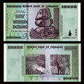 Zimbabwe 50 Trillion Dollar Note – Genuine Hyperinflation Banknote