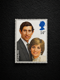 1981 Royal Wedding 14p Commemorative Stamp – Prince Charles & Lady Diana