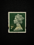 Great Britain 2p Queen Elizabeth II Machin Definitive Stamp – Used