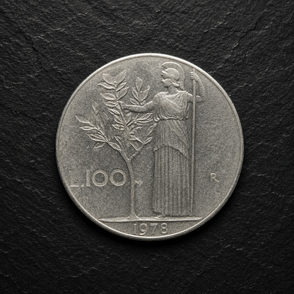 1978 Italy 100 Lire Coin – Vintage Italian Collectible