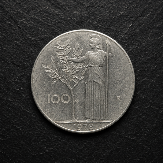 1978 Italy 100 Lire Coin – Vintage Italian Collectible