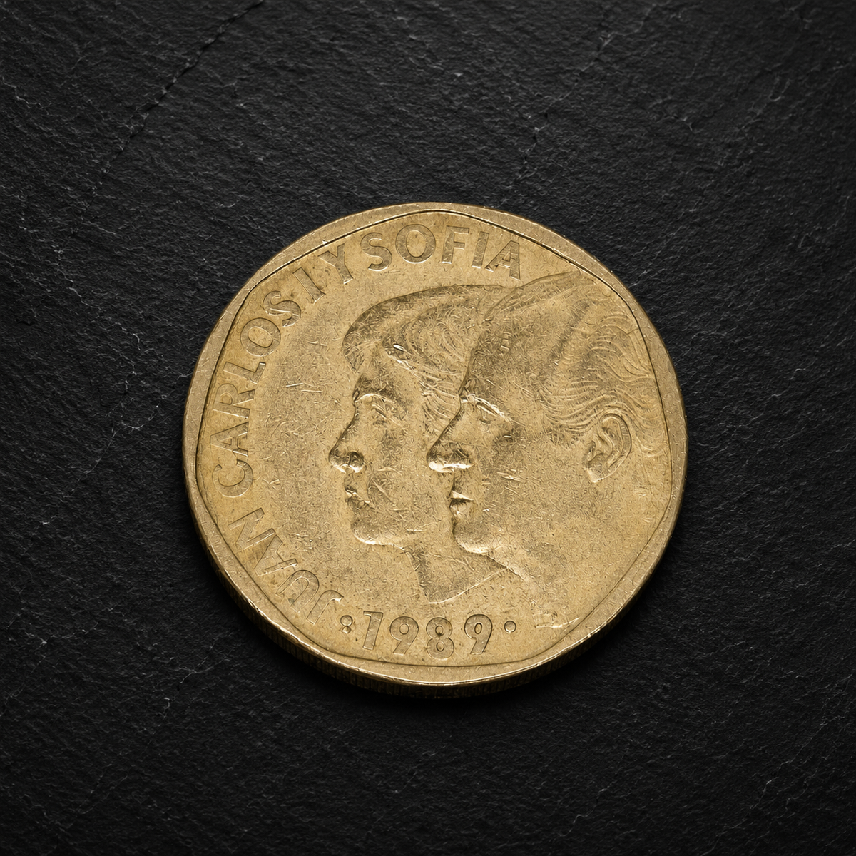 1989 Spain 500 Pesetas Coin – Genuine Pre-Euro Spanish Collectible