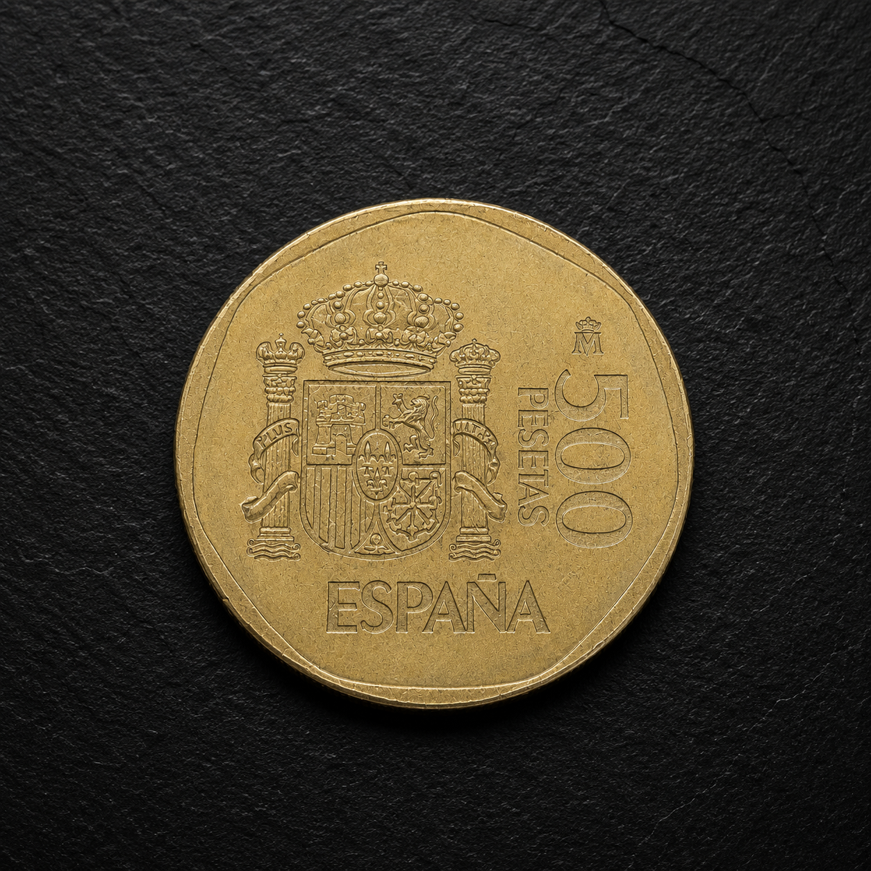 1989 Spain 500 Pesetas Coin – Genuine Pre-Euro Spanish Collectible