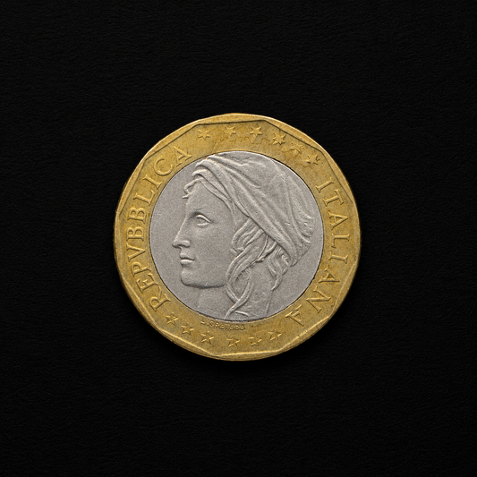 Italy 1,000 Lire Coin – Bimetallic | Italian Collectible Coin