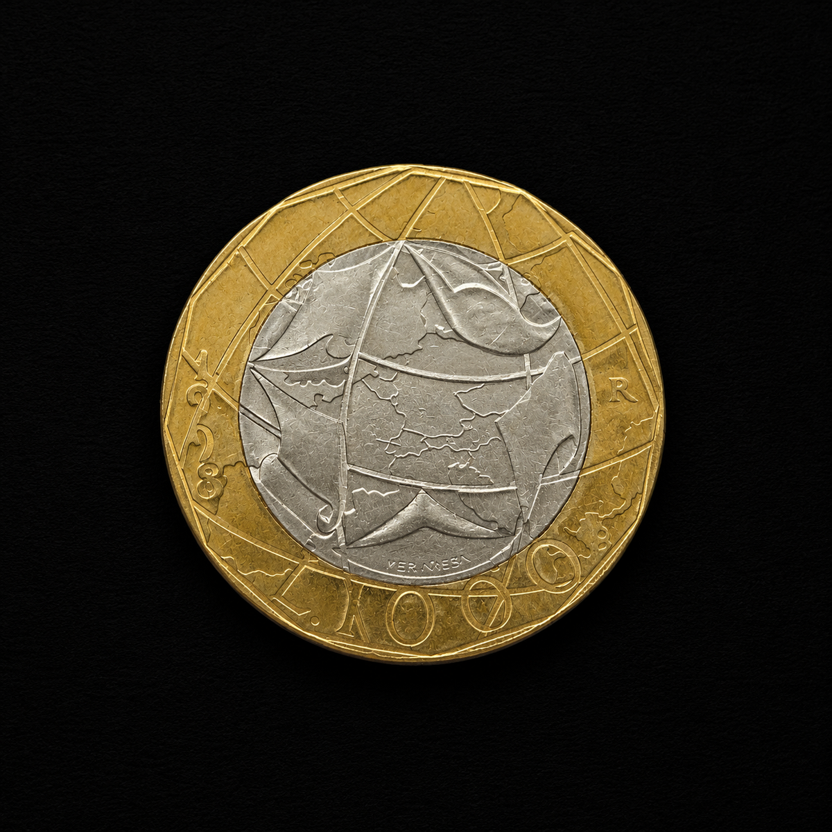 Italy 1,000 Lire Coin – Bimetallic | Italian Collectible Coin