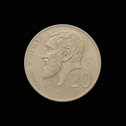 Cyprus 20 Cents Coin (2001) – Zeno of Citium | Cypriot Collectible Coin