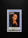 Jamaica 1995 Bob Marley 50th Anniversary $100 Stamp – Used